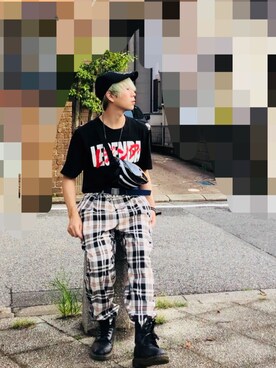 「OPENING CEREMONY（オープニングセレモニー）のアイテム」を使った、かいさん（メンズ・166cm）の秋コーディネート