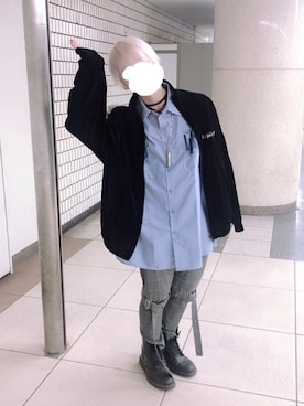 「doublet（ダブレット）のアイテム（その他アウター）」を使った、かいさん（メンズ・168cm）の秋コーディネート