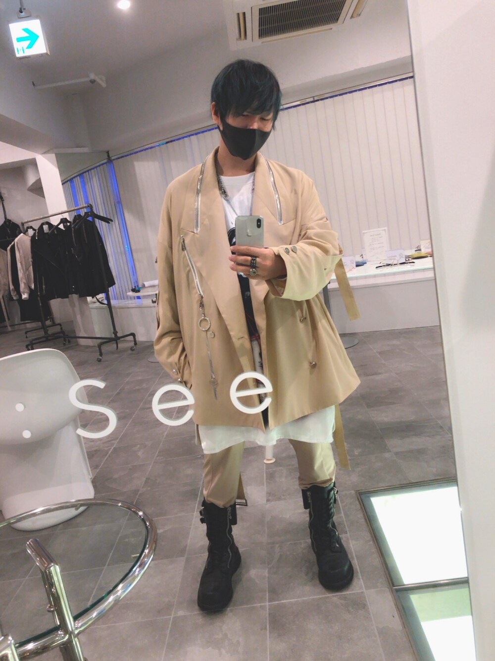 ACUOD by CHANU ベージュアウター ACUOD by CHANU ベージュアウター ジャケット/アウターを使った