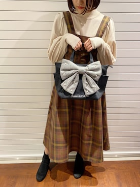 sayaさん（レディース・151cm）の冬コーディネート