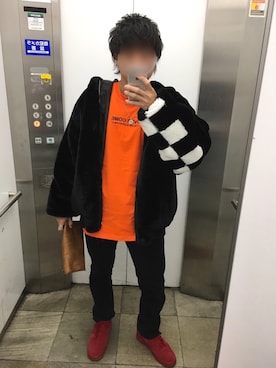 「CALL&RESPONSE（コールアンドレスポンス）のアイテム」を使った、しんしすたー【相互フォロー】さん（メンズ・170cm）の冬コーディネート
