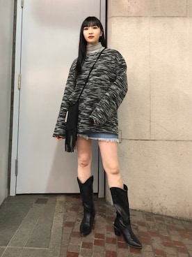 さくらさん（レディース・160cm）の冬コーディネート