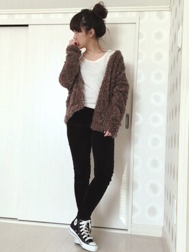 Ⓜ︎さん（レディース・153cm）の冬コーディネート