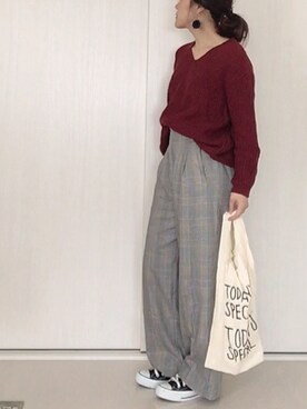 Ⓜ︎さん（レディース・152cm）の秋コーディネート