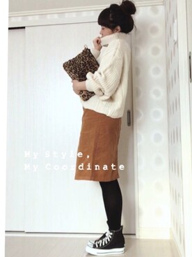 Ⓜ︎さん（レディース・153cm）の冬コーディネート