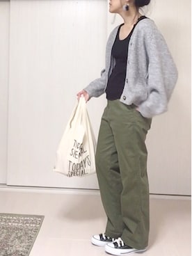 「CIBONE（シボネ）のアイテム」を使った、Ⓜ︎さん（レディース・152cm）の秋コーディネート