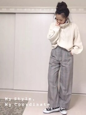 Ⓜ︎さん（レディース・152cm）の秋コーディネート