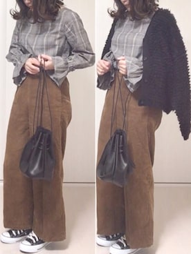 Ⓜ︎さん（レディース・152cm）の秋コーディネート