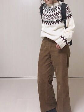 Ⓜ︎さん（レディース・152cm）の冬コーディネート