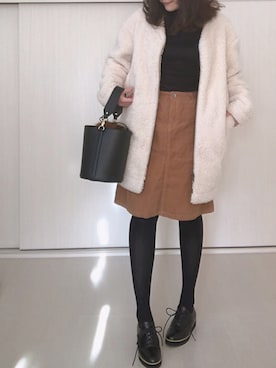 Ⓜ︎さん(レディース・152cm)の冬コーディネート