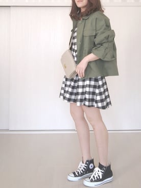 Ⓜ︎さん（レディース・152cm）の春コーディネート