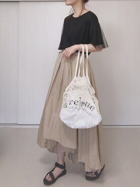 Ⓜ︎さん（レディース・152cm）の夏コーディネート