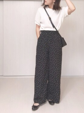 「GRL（グレイル）のアイテム（ピアス（両耳用））」を使った、Ⓜ︎さん（レディース・152cm）の夏コーディネート