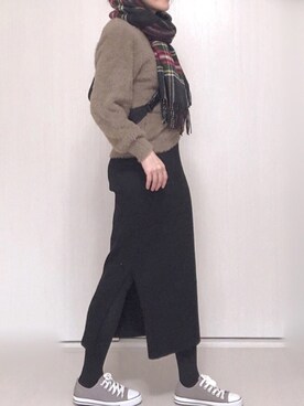 Ⓜ︎さん（レディース・152cm）の冬コーディネート