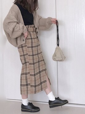 Ⓜ︎さん（レディース・152cm）の冬コーディネート