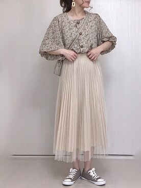 Ⓜ︎さん（レディース・152cm）の春コーディネート