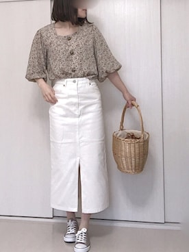 Ⓜ︎さん（レディース・152cm）の春コーディネート