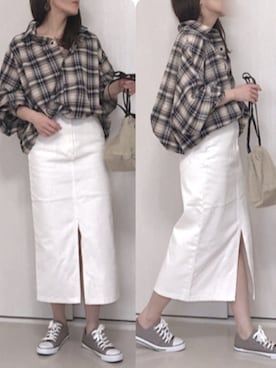 Ⓜ︎さん（レディース・152cm）の春コーディネート