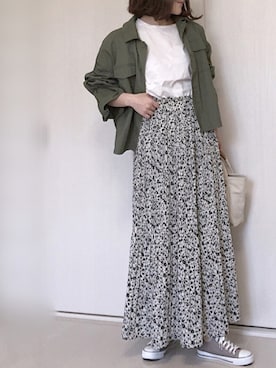 Ⓜ︎さん（レディース・152cm）の春コーディネート