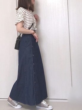 Ⓜ︎さん(レディース・152cm)の夏コーディネート