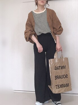 Ⓜ︎さん（レディース・152cm）の秋コーディネート