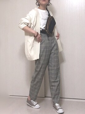 Ⓜ︎さん（レディース・152cm）の秋コーディネート