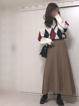 Ⓜ︎さん（レディース・152cm）の冬コーディネート