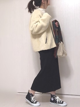 Ⓜ︎さん（レディース・152cm）の冬コーディネート