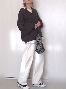 Ⓜ︎さん（レディース・152cm）の冬コーディネート