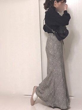 Ⓜ︎さん（レディース・152cm）の冬コーディネート