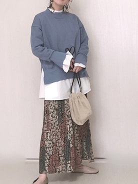 Ⓜ︎さん（レディース・152cm）の冬コーディネート