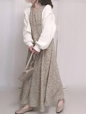 Ⓜ︎さん（レディース・152cm）の冬コーディネート