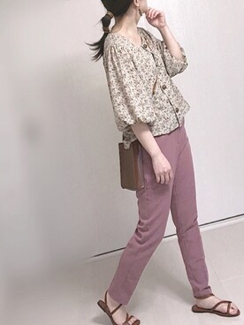 Ⓜ︎さん（レディース・152cm）の春コーディネート