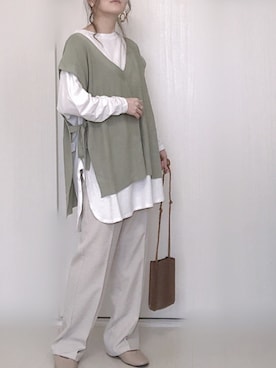 Ⓜ︎さん（レディース・152cm）の春コーディネート