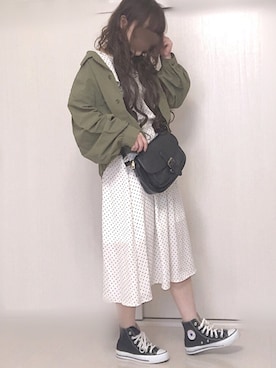 Ⓜ︎さん（レディース・152cm）の春コーディネート