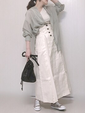 Ⓜ︎さん（レディース・152cm）の春コーディネート