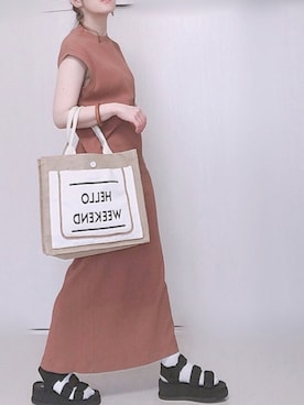 Ⓜ︎さん（レディース・152cm）の夏コーディネート