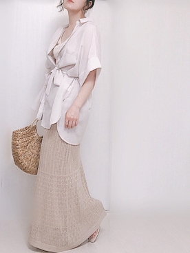 Ⓜ︎さん（レディース・152cm）の夏コーディネート