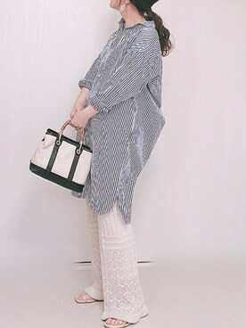 Ⓜ︎さん(レディース・152cm)の夏コーディネート