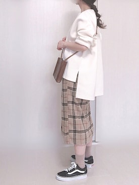 「CLEA（クレア）のアイテム」を使った、Ⓜ︎さん（レディース・152cm）の秋コーディネート