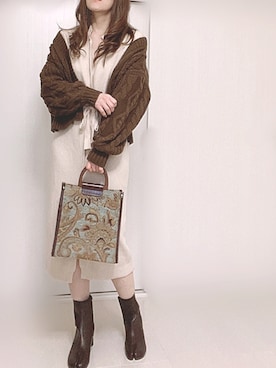 Ⓜ︎さん（レディース・152cm）の秋コーディネート