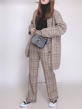 Ⓜ︎さん（レディース・152cm）の秋コーディネート