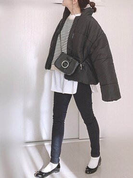 Ⓜ︎さん（レディース・152cm）の冬コーディネート