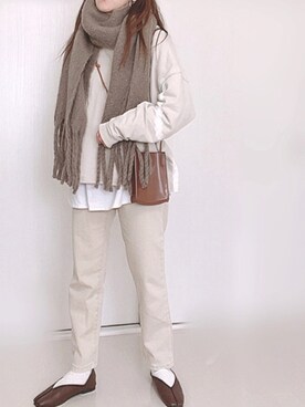 Ⓜ︎さん（レディース・152cm）の冬コーディネート