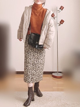 Ⓜ︎さん(レディース・152cm)の冬コーディネート