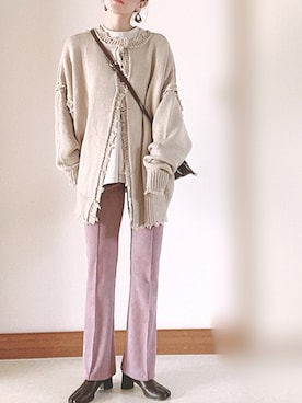 Ⓜ︎さん（レディース・152cm）の冬コーディネート