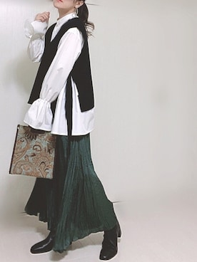 Ⓜ︎さん（レディース・152cm）の冬コーディネート