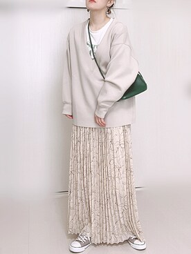 Ⓜ︎さん(レディース・152cm)の冬コーディネート