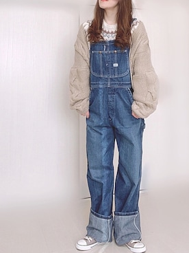 Ⓜ︎さん(レディース・152cm)の冬コーディネート