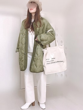 Ⓜ︎さん(レディース・152cm)の冬コーディネート